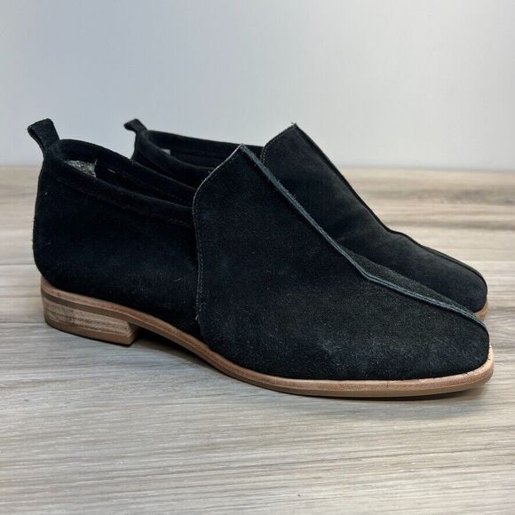 Bird of Flight Riley Ankle Shoes Women's Size 8 Suede Leather Slip On Bootie - Picture 1 of 14